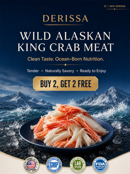 Derissa Wild Alaskan King Crab Meat