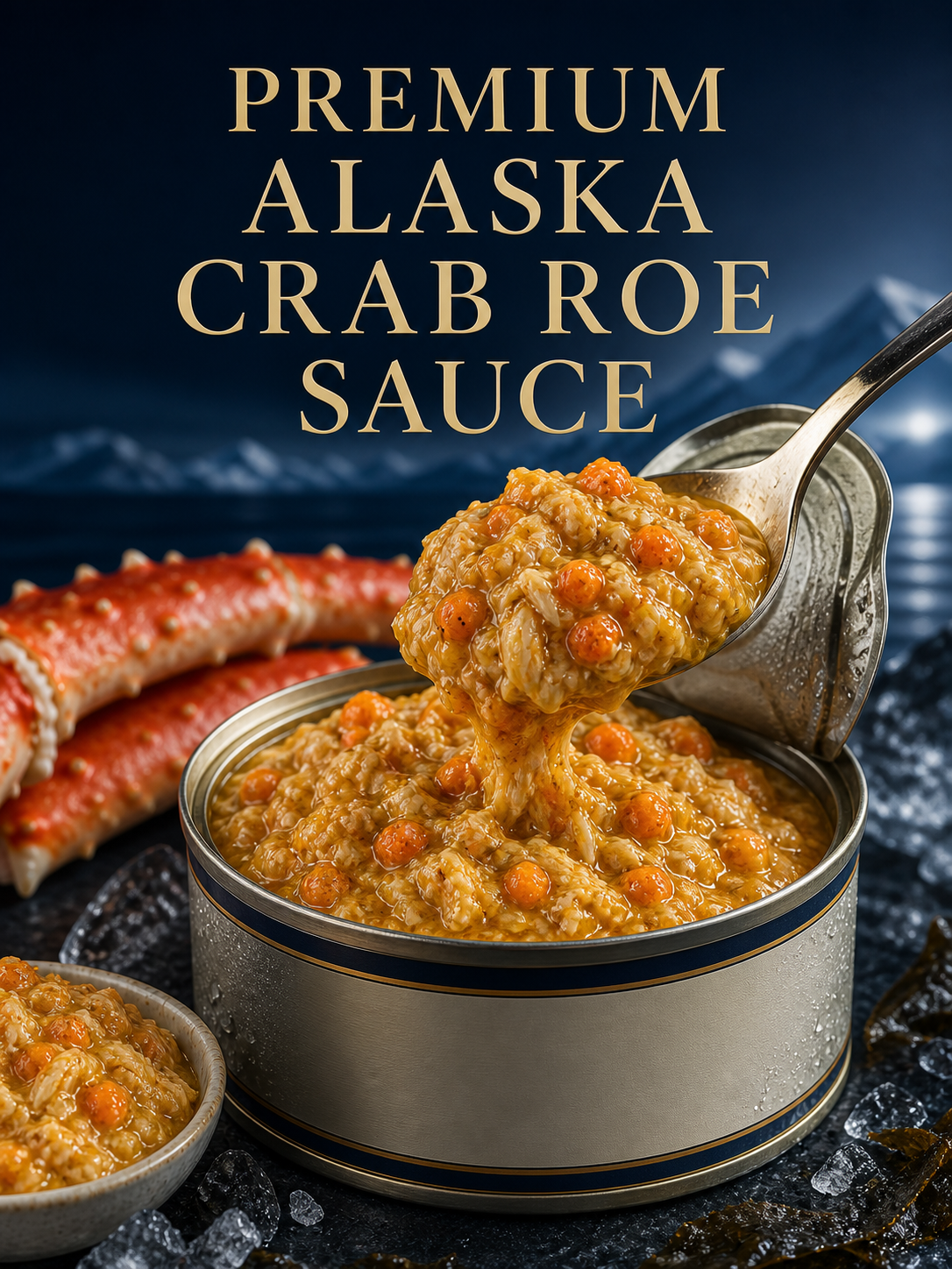 Premium Alaska Crab Roe Sauce
