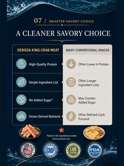 Derissa Wild Alaskan King Crab Meat