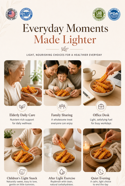Soft and Sweet Skin-On Dried Sweet Potato