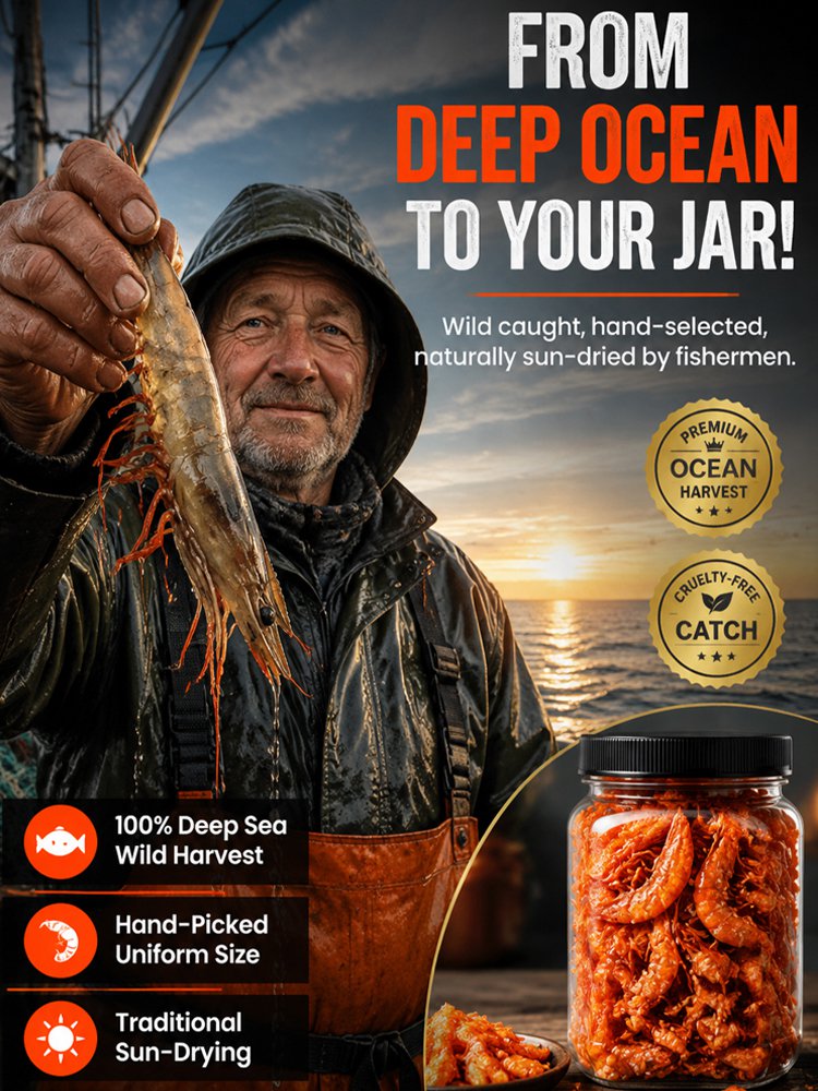 Non-fried Unsalted Ready-to-Eat RoastedShrimp