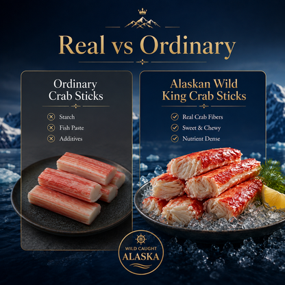 🌊 Alaskan Deep-Sea King Crab Essence Sticks 🦀
