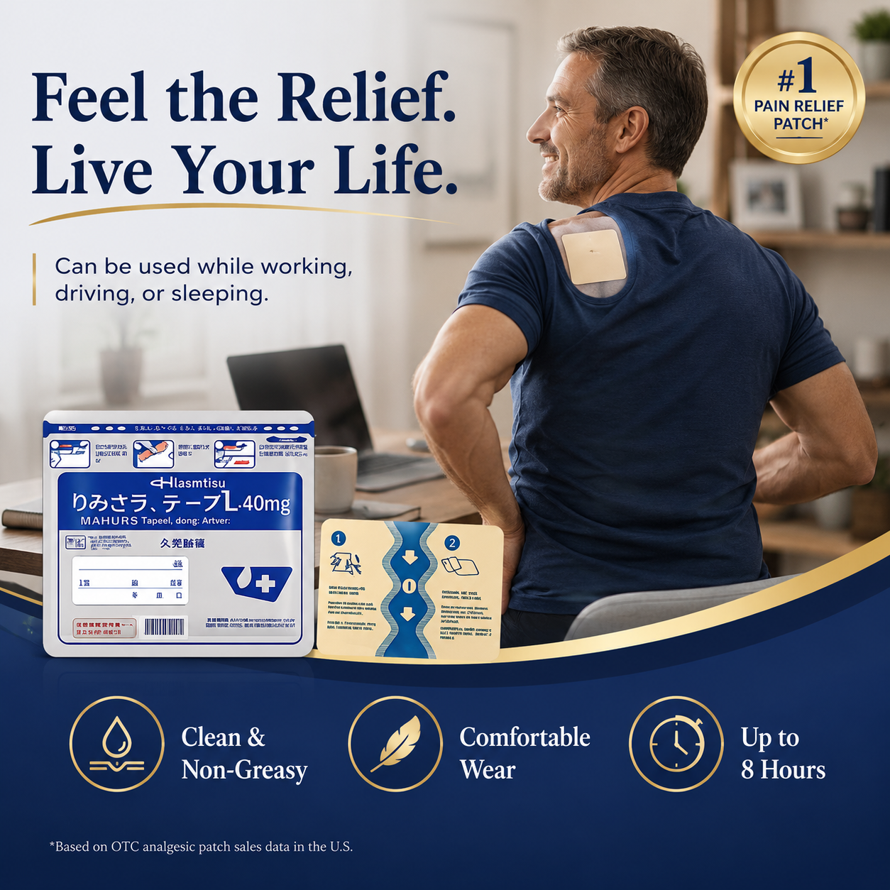 🔥🇯🇵 Japanese Salonpas® Pain Relief Patch🩹— America’s Trusted Doctor &💪✨Pharmacist Recommended Pain Relief