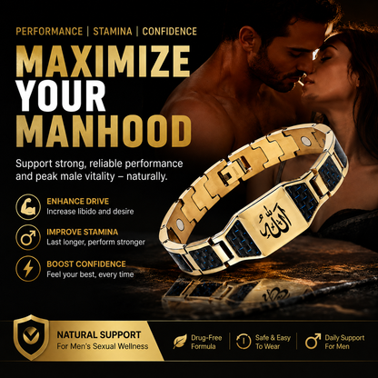 💪💪Men’s Strength & Vitality Bracelet🔥✨Upgrade Your Energy, Style, and Confidence