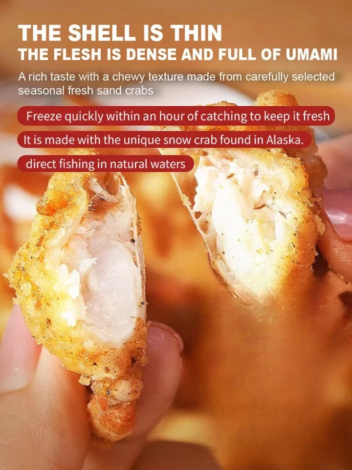 Alaskan Snow Crab Ready-to-EatCrispy Crab