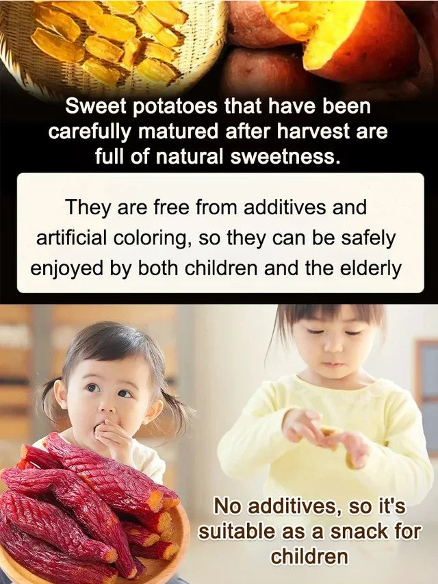 Soft and Sweet Skin-OnDried Sweet Potato