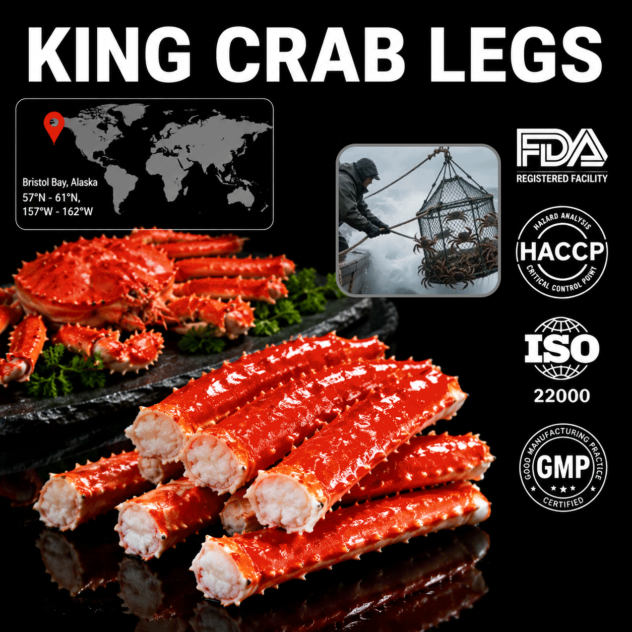 Alaskan Red King Crab
