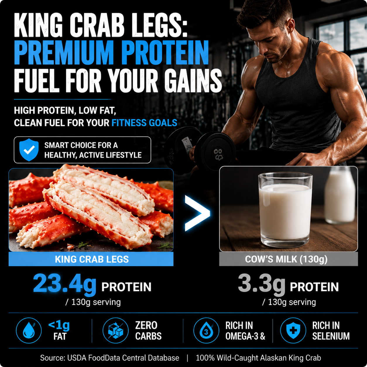 Alaskan Red King Crab