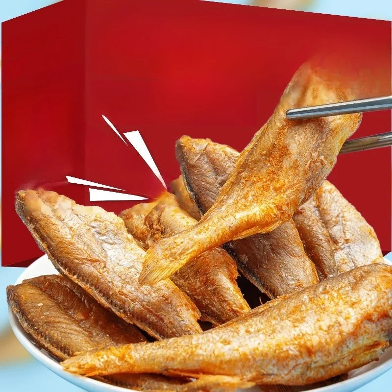 Premium fish crisps flavor options